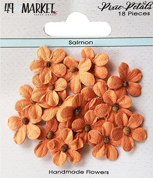 49 And Market Pixie Petals 18 Per Pkg Salmon