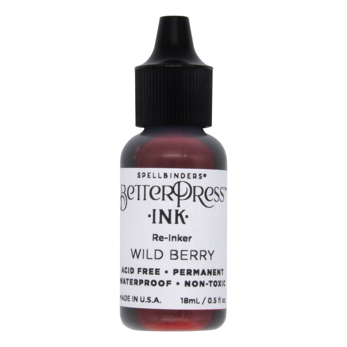 Spellbinders BetterPress Ink Reinker Wild Berry