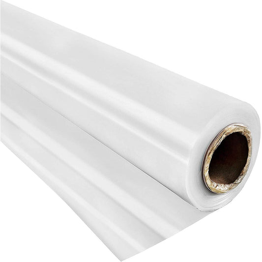 Greenhouse Film 20 x 28 ft, Greenhouse Polyethylene Film 6 Mil Thickness, Greenhouse Plastic Greenhouse Clear Plastic Film UV Resistant, Polyethylene Film Keep Warming, Superior Strength