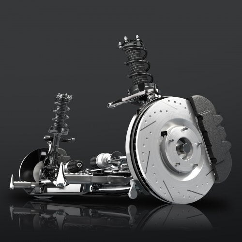 Front Shock Absorber Strut Assembly, 2Pcs Shock and Strut Assembly with Coil Spring, Compatible with 2007-2014 Honda CR-V, Automotive Replacement Struts, OE 272491/272492