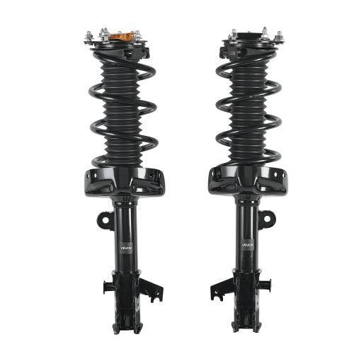 Front Shock Absorber Strut Assembly, 2Pcs Shock and Strut Assembly with Coil Spring, Compatible with 2007-2014 Honda CR-V, Automotive Replacement Struts, OE 272491/272492