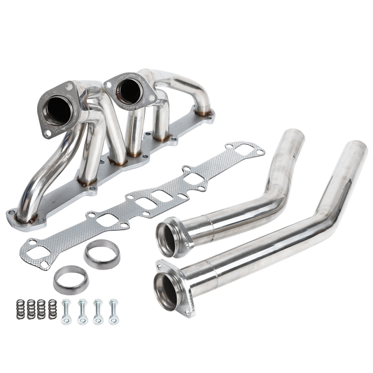 For ford/mercury l6 144/170/200/250 cid stainless steel header exhaust manifold  mt001043