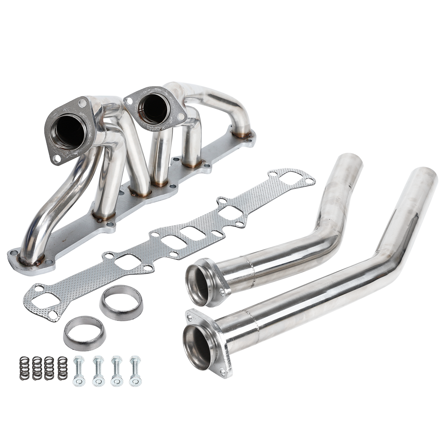 For ford/mercury l6 144/170/200/250 cid stainless steel header exhaust manifold  mt001043