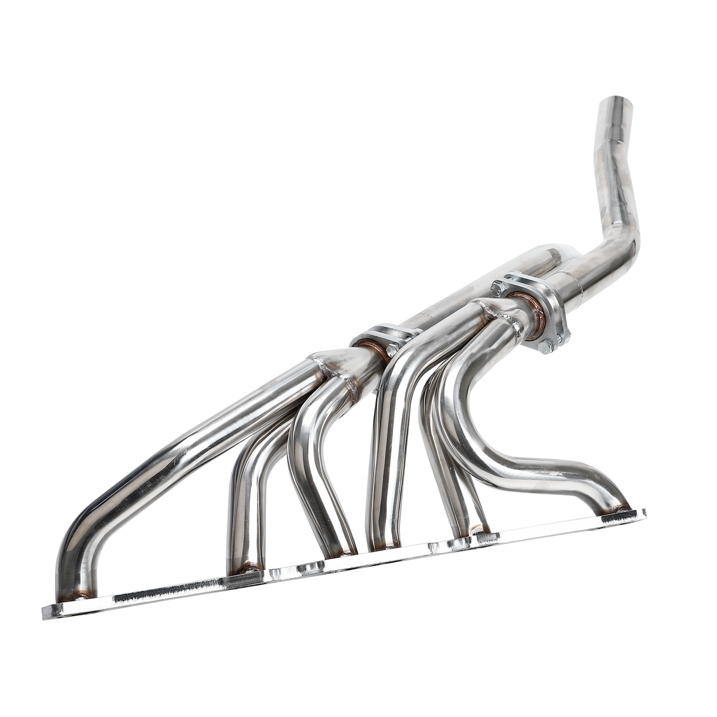For ford/mercury l6 144/170/200/250 cid stainless steel header exhaust manifold  mt001043