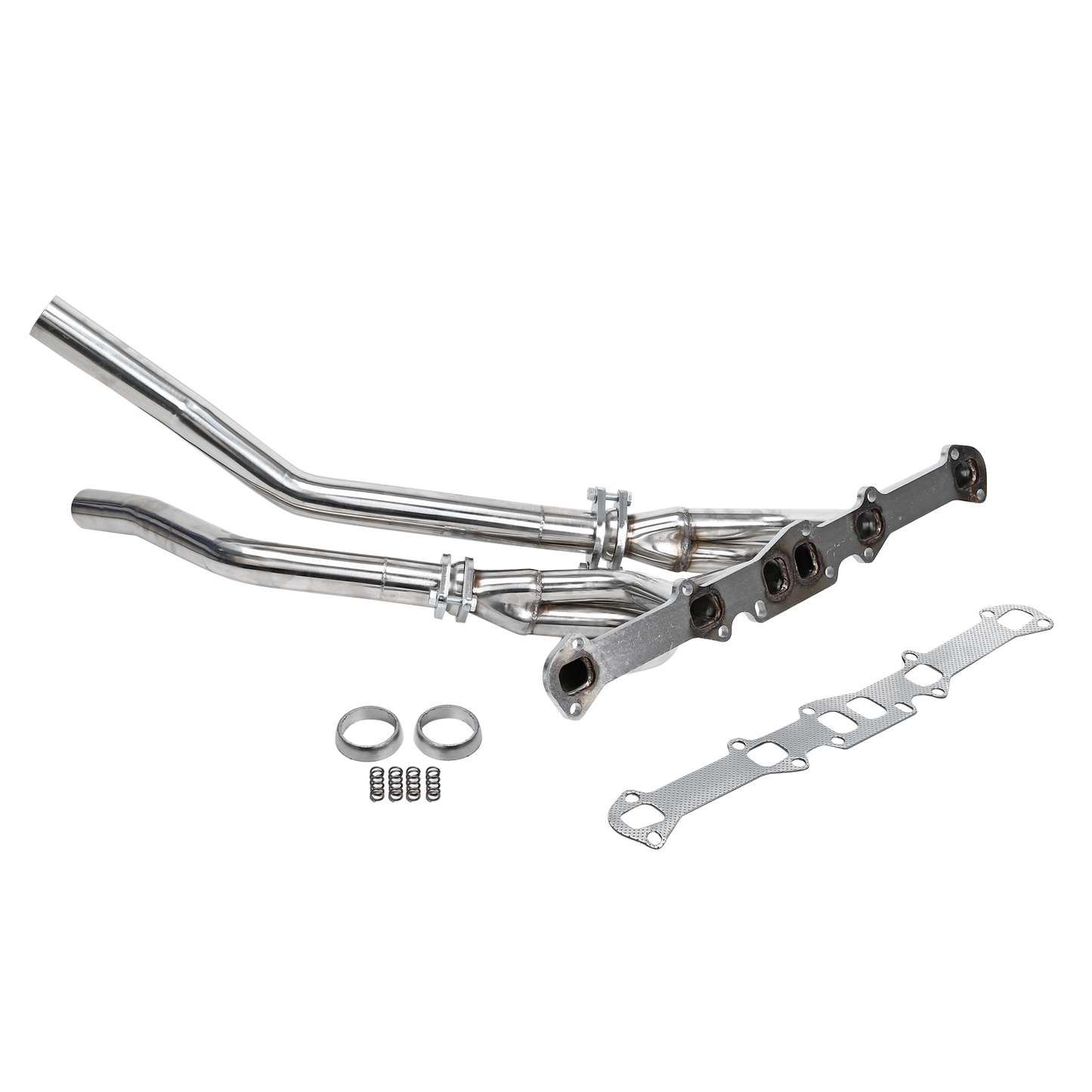 For ford/mercury l6 144/170/200/250 cid stainless steel header exhaust manifold  mt001043