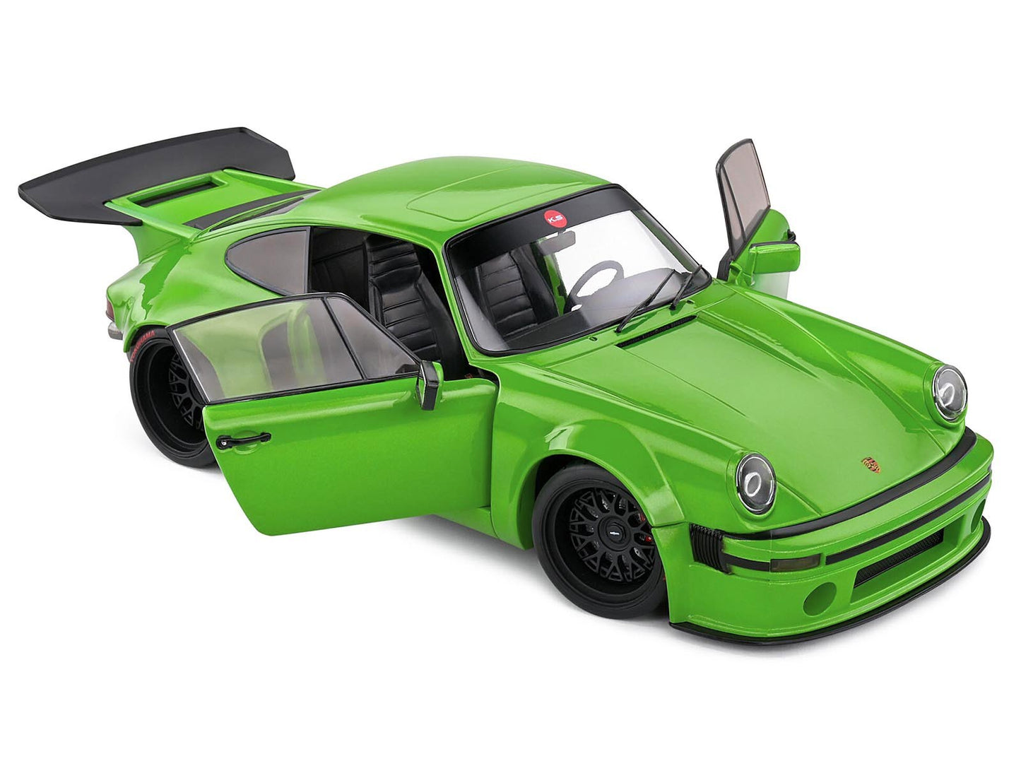 2022 Porsche 911 KS-R Green Metallic 1/18 Diecast Model Car by Solido