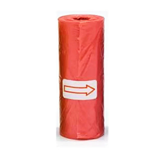 120 Rolls Dog Poop Bag Outdoor Cleaning Poop Bag Outdoor Clean Pets Supplies for Dog 15Bags/Roll Refill Garbage Bag Pet Supplies - Color Red