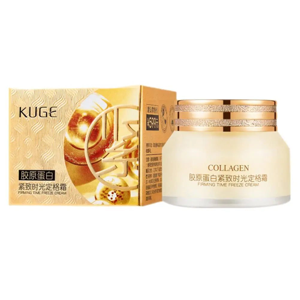 Collagen Face Cream Lifting Firming Cream Moisturizing, Illuminating,Reduces Wrinkles & Fine Lines Brighten Skin Products - Color A Collagen