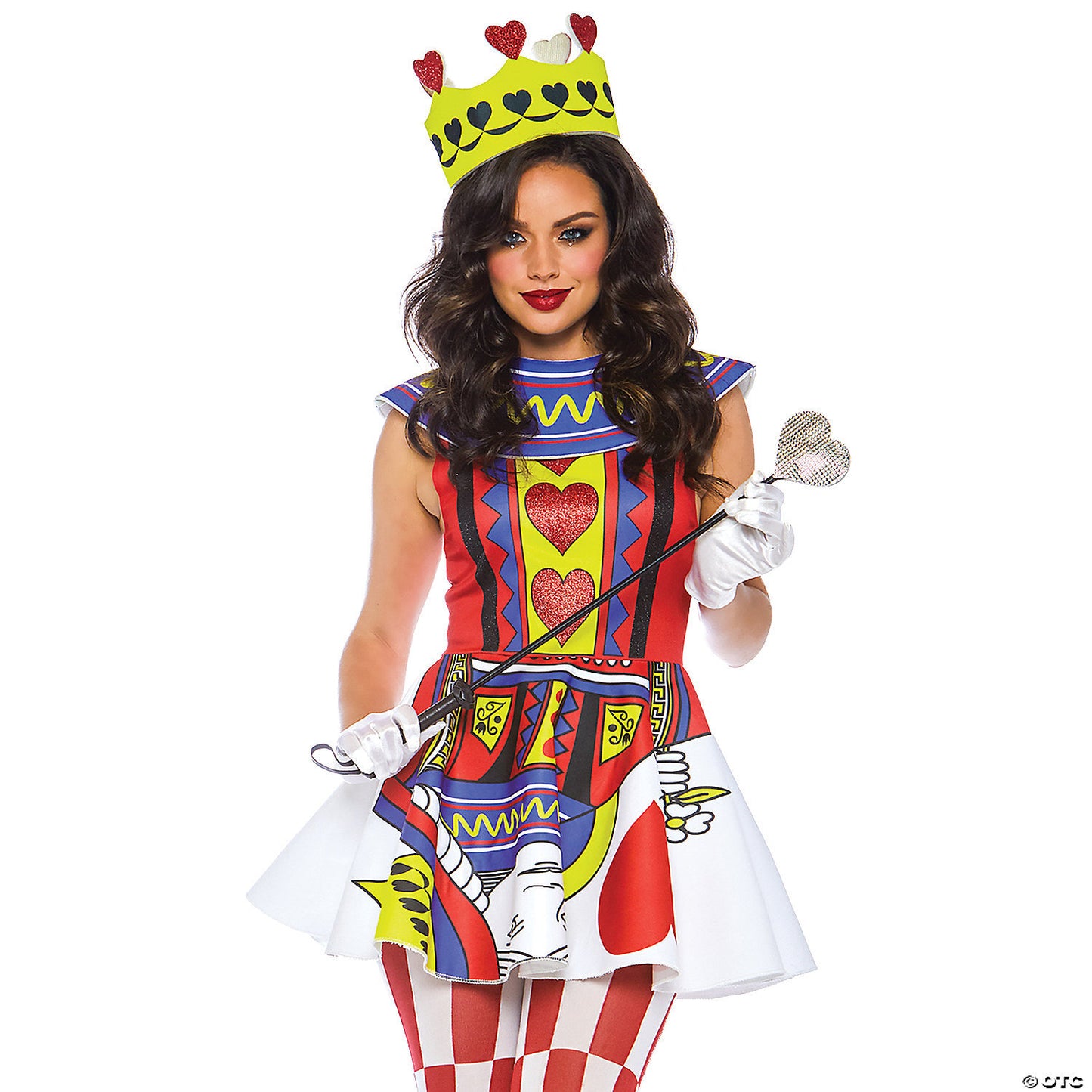Women's card queen costume