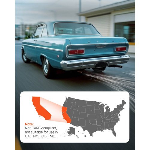 Catalytic Converter, 2 Pack, Compatible with Ford Police Interceptor Sedan Explorer FLEX Police Interceptor Utility Taurus/Lincoln MKS MKT MKZ, 3.5L V6, Front, Left, Right, Replacement OE 30585