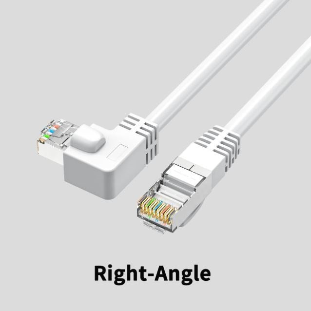 Cat6 Ethernet Cable RJ45 Right Angle UTP Network Cable Patch