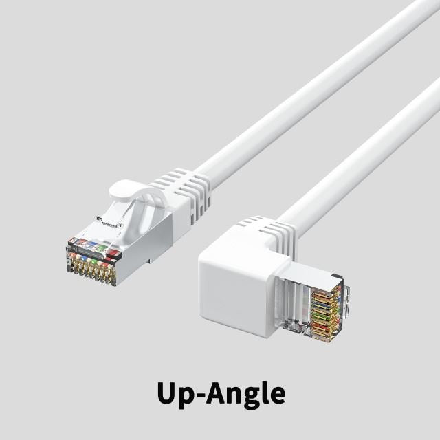 Cat6 Ethernet Cable RJ45 Right Angle UTP Network Cable Patch