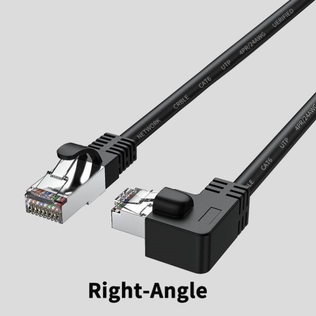 Cat6 Ethernet Cable RJ45 Right Angle UTP Network Cable Patch