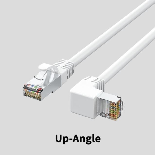 Cat6 Ethernet Cable RJ45 Right Angle UTP Network Cable Patch