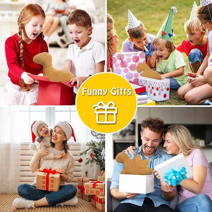 Dinosaur Nugget Pillow, Dinosaur Chicken Nuggets Pillow Is Funny Birthday Gifts For Teens, 18 Inch Stegosaurus Dino Chicken Nugget Plush, Novelty Funny Throw Pillows Are Funny